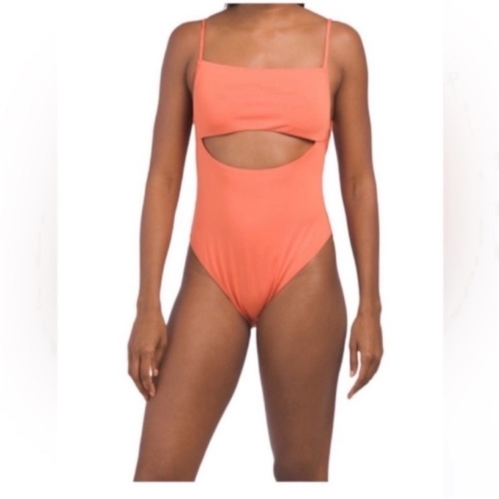 BILLABONG - Sol Searcher One-Piece Coral Swimsuit - Women’s Size 8 Small
